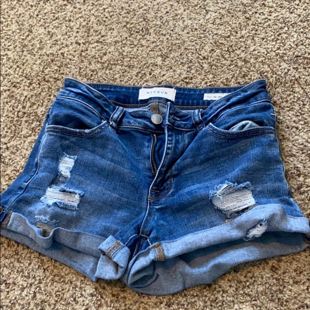 jean shorts